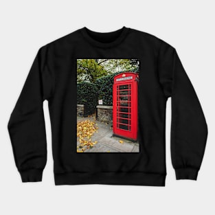 Telephone box, London England, UK Crewneck Sweatshirt